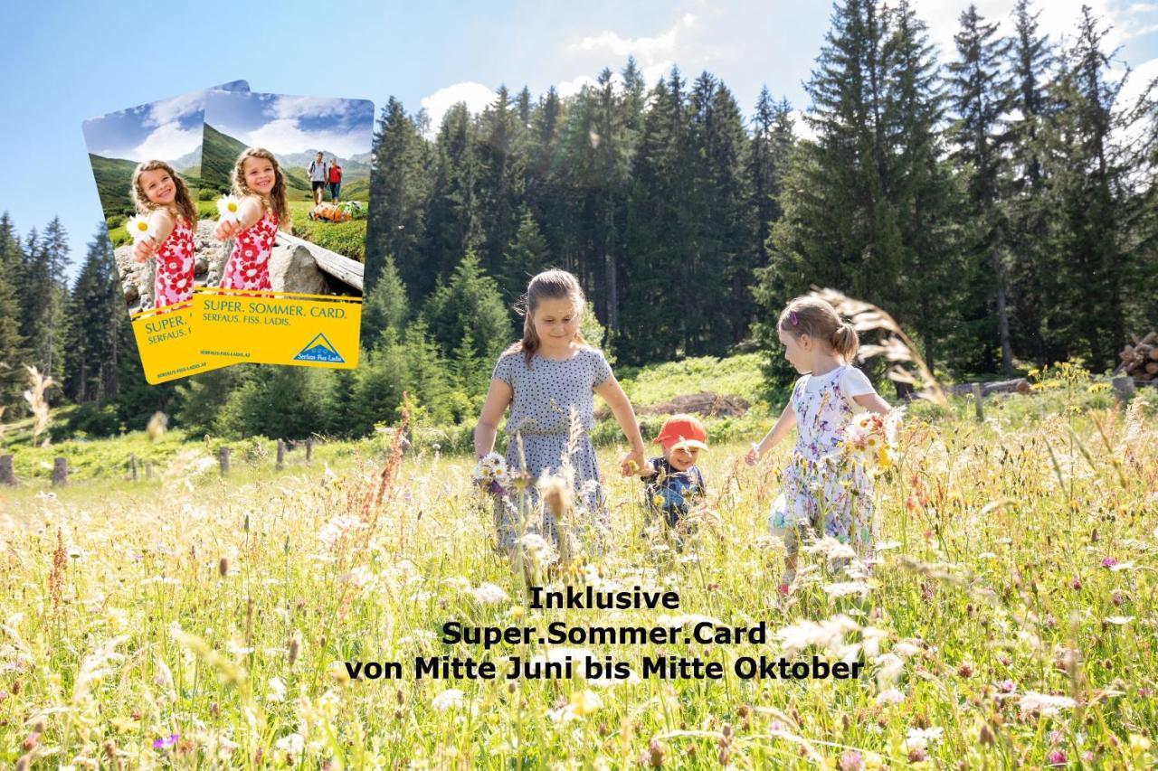 Alpenapart Ladis Ehemals Alpenapart Alexander Inklusive Sommer Bergbahnticket Экстерьер фото